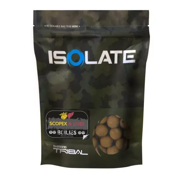 SHIMANO Bait Isolate Boillie Scopex Liver, Bouillettes Meilleure Vente