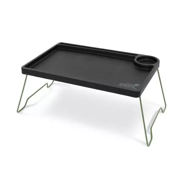 DELPHIN iDEAL, Table pliante pour pêcheurs de carpes, 52x35x24cm, noir, 101005996 Bon Plan