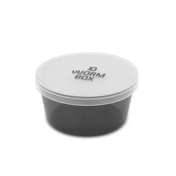 Bon Plan DELPHIN WormBOX, Boîte à appâts, noir-transparent, 101005997