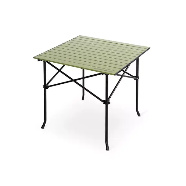 Produit De Marque DELPHIN CAMPSTA Mega, Table pliante, 70x70x70cm, vert-noir, 101004735