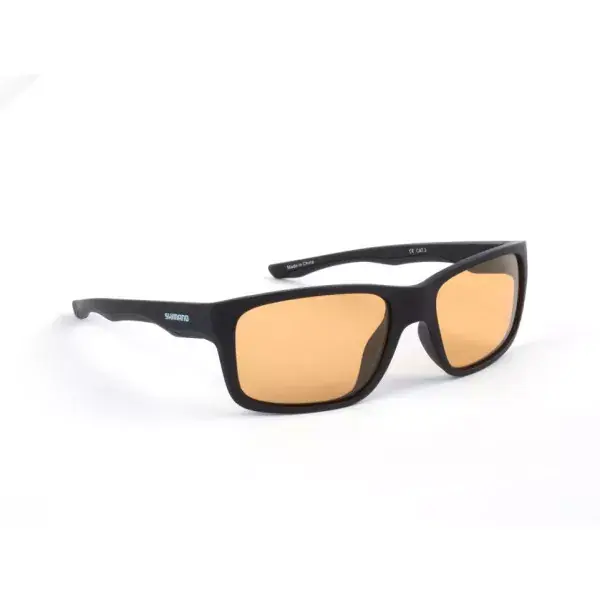 Meilleure Vente SHIMANO Aspire, polarisée, Lunettes, Noir mat et Jaune, SHMLKMBY