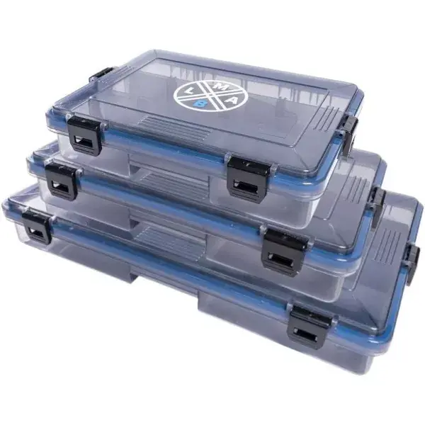 Nouvel Arrivage LMAB Tackle Box Shallow, Boîte d‘accessoires, gris