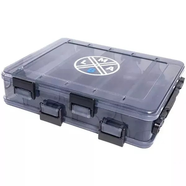 Commande En Gros LMAB Tackle Box Hardbait, Boîte d‘accessoires, 20,5x17x4,8cm, gris, 970750