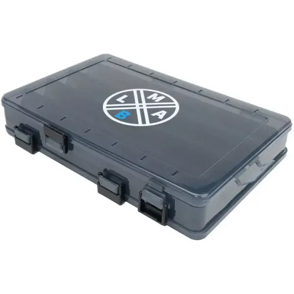 LMAB Tackle Box Hardbait, L, 27x18x5cm, gris Bon Marché