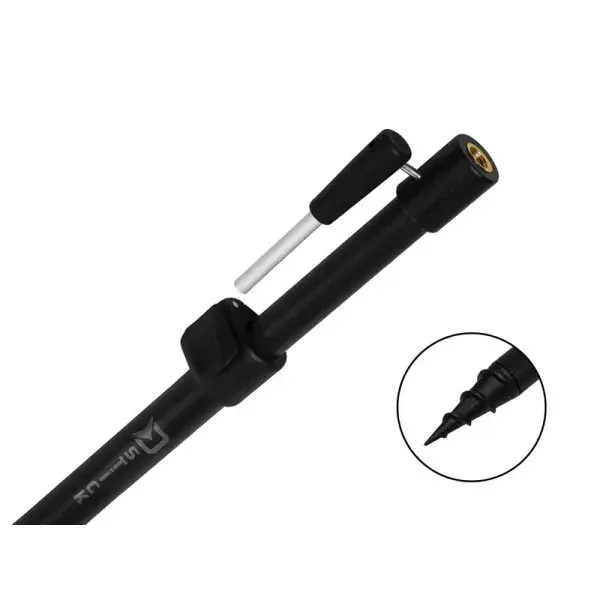 DELPHIN D-STICK, Porte-canne, noir Expédié Aujourd'hui