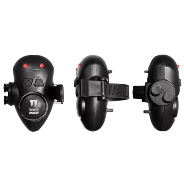 DELPHIN WAMP, Indicateur de Morsure Électronique, 5,7x5,7x3,5cm, noir, 900021016 Livraison Express