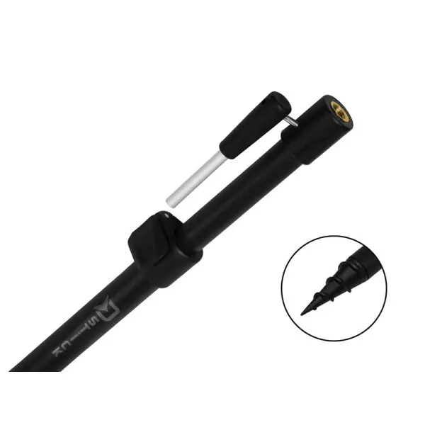DELPHIN BlackSTIX, Porte-canne, noir Remise