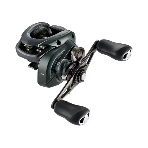 SHIMANO Reel Curado M, Linkshand, Baitcast Angelrolle, Sternbremse Commander Maintenant