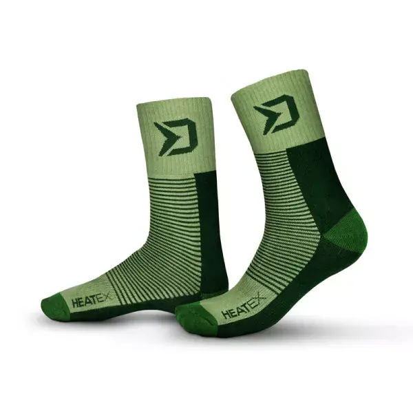 DELPHIN HEATex, Unisex, vert, Chaussettes Thermiques, 101002852 Offre Spéciale