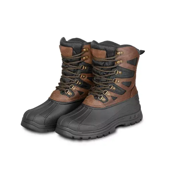 Haute Qualité DELPHIN ProTRAX, marron-noir, Chaussures d‘hiver