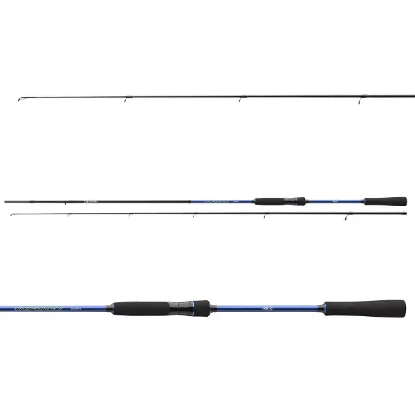 Populaire DAIWA Triforce Zander, 15-50g, 2 elements, Canne à pêche spinning, rapide