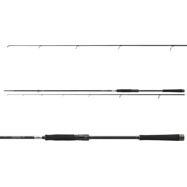 DAIWA Caldia Jiggerspin, 7-28g, 2 elements, Canne à pêche spinning, extra rapide / rapide Meilleur Prix