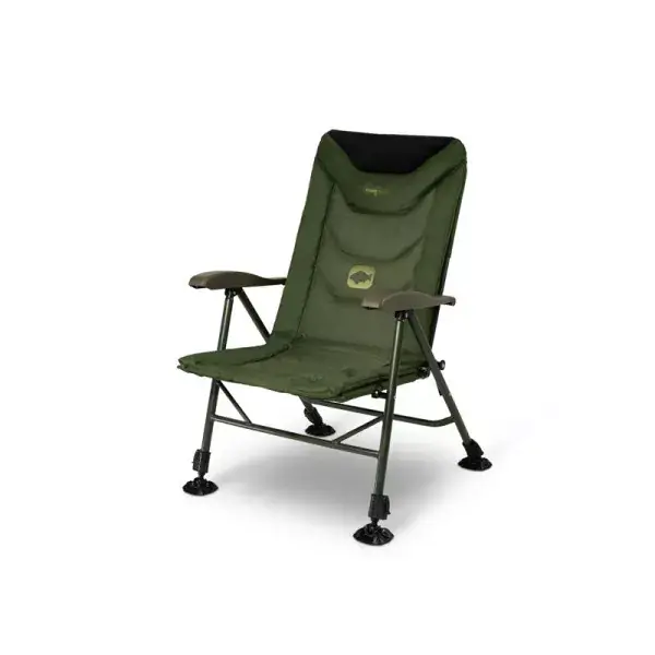 Meilleur Choix DELPHIN ErgoCARP, Chaise de Pêche, vert, 101005993