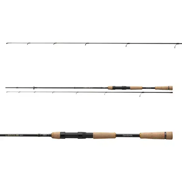 Expédition Rapide DAIWA Legalis Spin, 6,23ft, 2 elements, Canne à pêche spinning, extra rapide