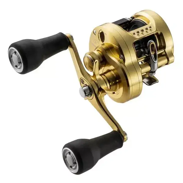 SHIMANO Calcutta Conquest MD, Moulinet de pêche baitcast, Frein à Étoile Certifié
