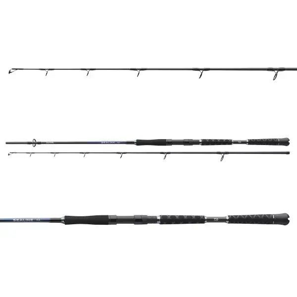 DAIWA Sealine Pilk, 2 elements, Canne à pêche au brochet, rapide Commander Maintenant