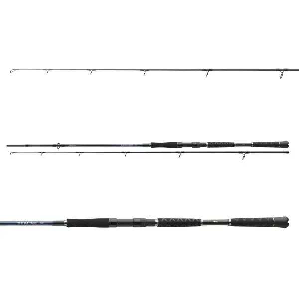 Must-Have DAIWA Sealine Travel Pilk, 7,87ft, 4 elements, Reise-Canne à pêche au brochet, rapide