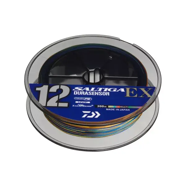 DAIWA Saltiga DURASENSOR 12 BRAID EX+Si3 / 22,05lbs, multi couleur, Fil de pêche tressé Satisfait Ou Remboursé