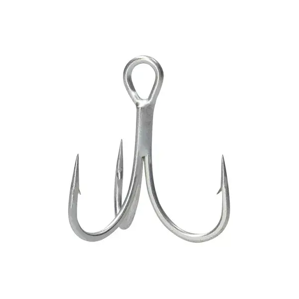 Prix Réduit DAIWA GrandWave Treble Hook T50 XH, Crochets triples, argent