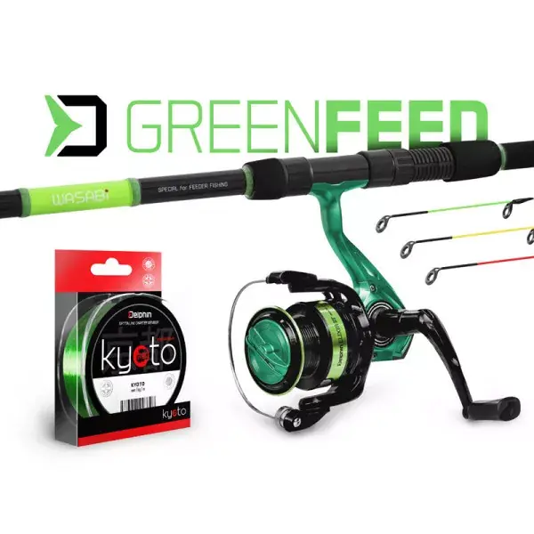 Commande En Gros DELPHIN GreenFEED, 9,84ft, 3 elements, Ensemble pour Animaux Aquatiques, 3 pièces