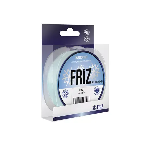 Livraison Express DELPHIN FRIZ, 150m, blanc glace, Fil de pêche monofilament
