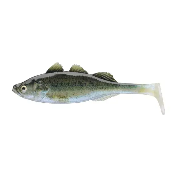 DAIWA Prorex Live Perch, Poisson en caoutchouc, 15cm, 2pièces Prix Réduit