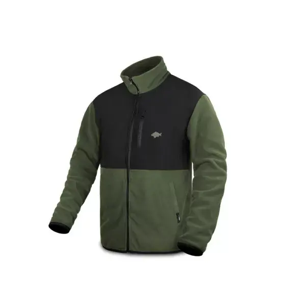 Prix Cassé DELPHIN TWIN, vert-noir, Veste en polaire