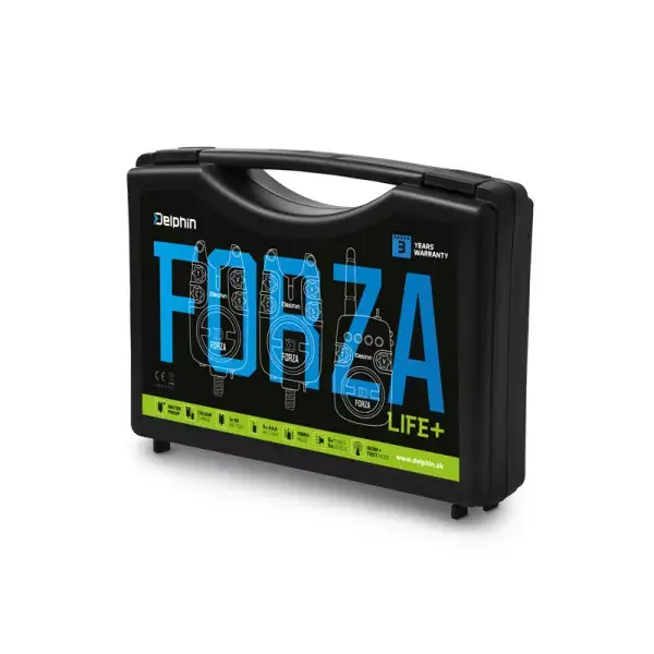 DELPHIN FORZA LIFE+ , Ensemble d‘indicateurs de morsure, noir, 2+1 Offre Spéciale