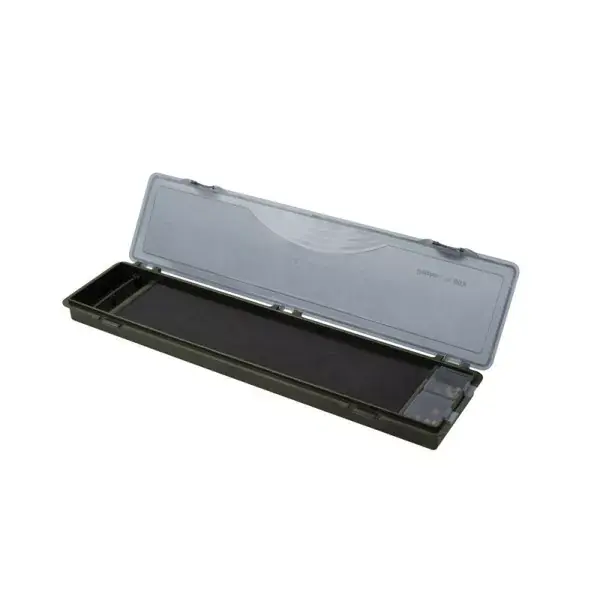 DELPHIN C-RIGBOX, Boîte Leader, 34,8x8,5x2,5cm, vert-gris, pour les montages de carpe, 902040530 Prix Réduit