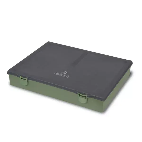 Affaire À Saisir DELPHIN CRP TACKLE Box, 36,5x30x5,5cm, vert-gris, 101002320
