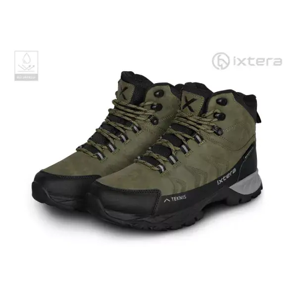 Marque DELPHIN Ixtera TEKNIS, vert, chaussures de plein air imperméables