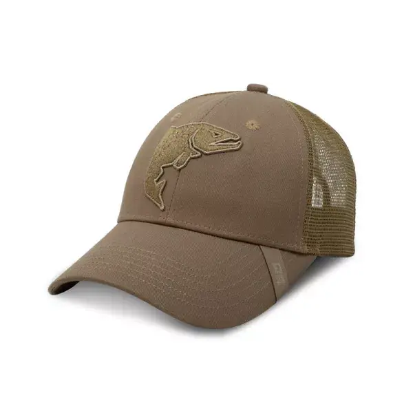 DELPHIN OutLINE TROUT Trucker, marron, Casquette de pêche, 101006369 Affaire À Saisir