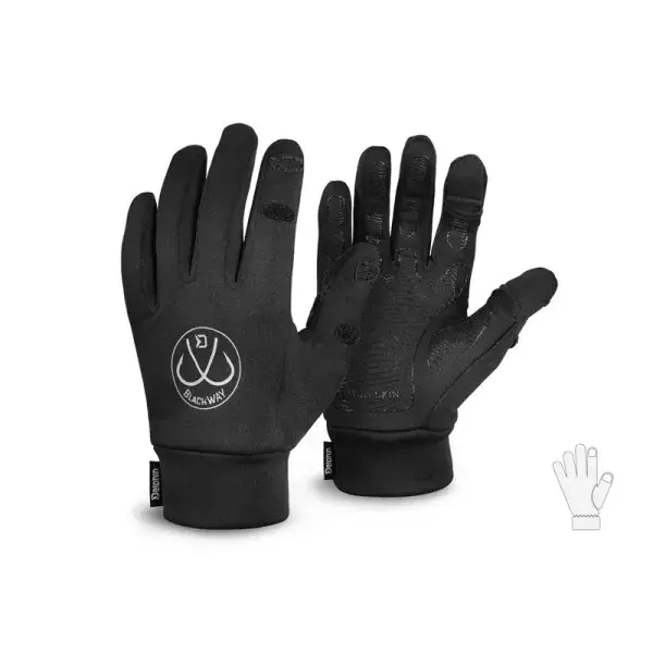 DELPHIN BlackWAY, noir, Gants Commander Vite