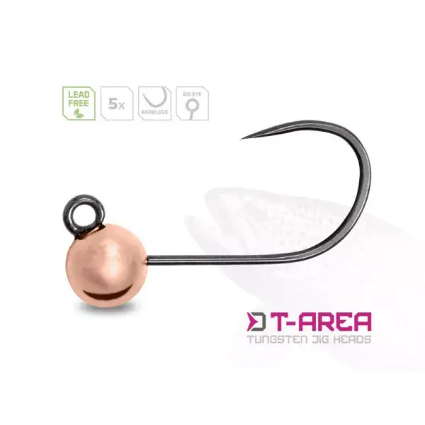 DELPHIN Wolfram-Jig, T-AREA BL / 5 pièces Super Prix