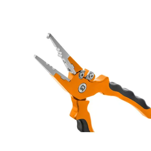 DELPHIN SpinSET, Pinces multifonctions, 16,5cm, Orange-noir, 101001597 Haute Qualité