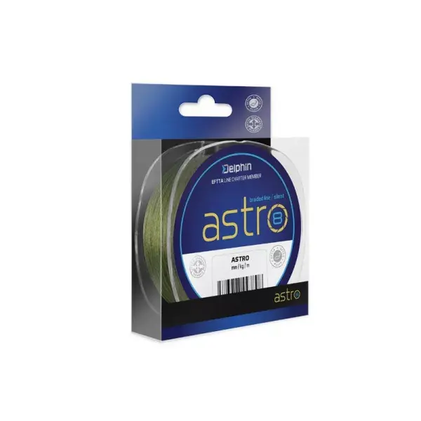 DELPHIN ASTRO 8, vert, Lignes de pêche 8 fois tressées Offre Du Jour