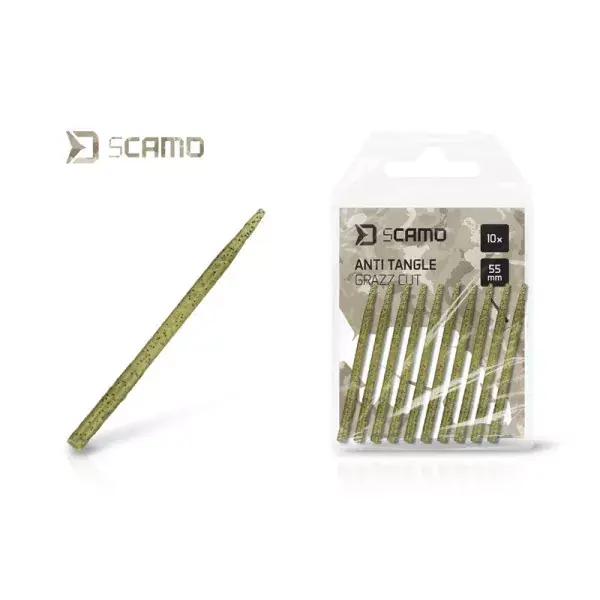 Top Vente DELPHIN sCAMO GRAZZ Cut, Bande de caoutchouc anti-emmêlement, 10 pièces, 101005889