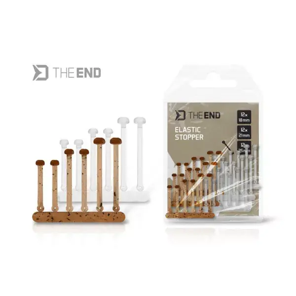 DELPHIN THE END, Arrêt Élastique, 18,21,25 mm / Sol+Clair, 101005882 Retour Gratuit