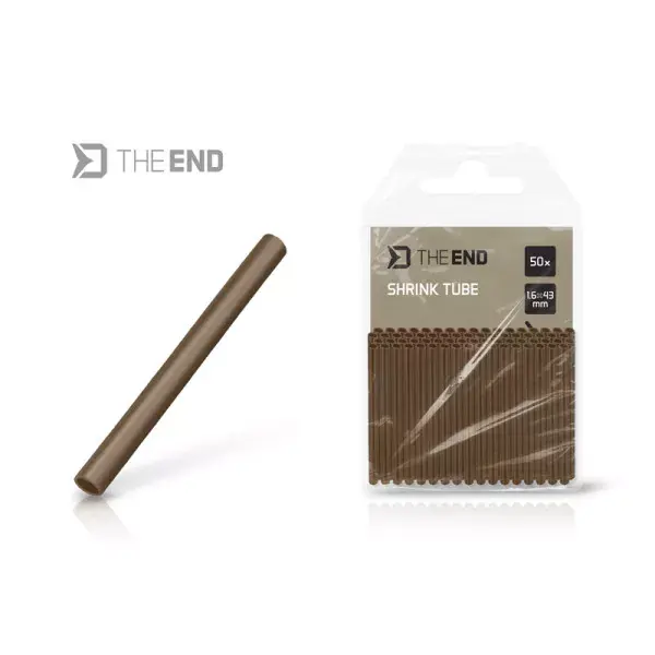 Prix Réduit DELPHIN THE END, Gaine Thermo Rétractable 1.6 x 43mm, marron, 50 pièces, 101005881