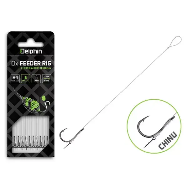 DELPHIN Fluoro Sting, Feeder-Leader – Chinu Jusqu'à Épuisement Des Stocks