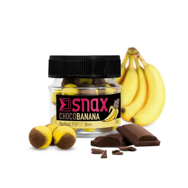 Achat Immédiat DELPHIN D SNAX POP, Appât, Banane Chocolat