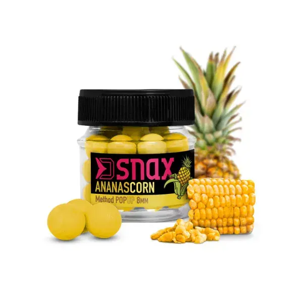 DELPHIN D SNAX POP, Appât, jaune, Maïs-Ananas Dernière Chance