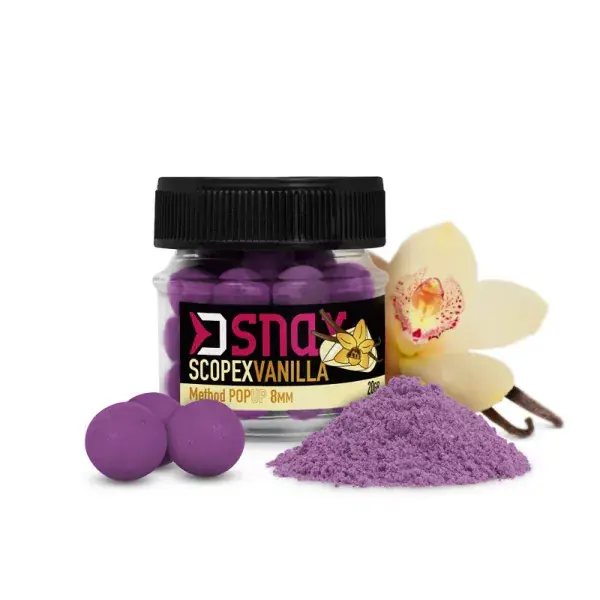 Petit Prix DELPHIN D SNAX POP, Appât, violet, Scopex-Vanilla