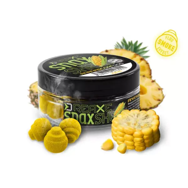 Soldes DELPHIN D SNAX SHELL, Appâts Pop-Up, jaune, Maïs-Ananas