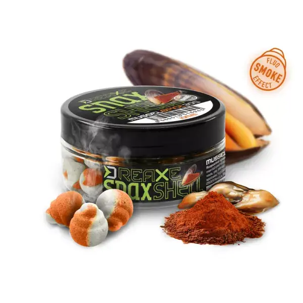 Quantité Limitée DELPHIN D SNAX SHELL, Appâts Pop-Up, marron, Épices pour Fruits de Mer