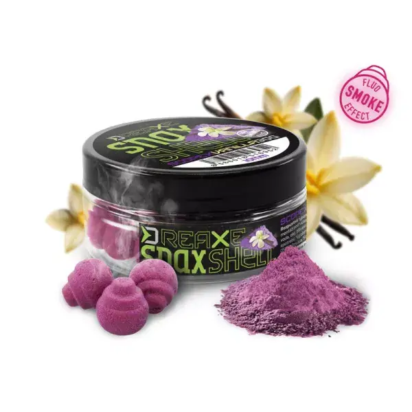 Nouveauté DELPHIN D SNAX SHELL, Appâts Pop-Up, violet, Scopex-Vanilla