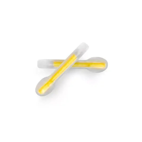 Haute Qualité DELPHIN Comet BULB, Bâton Lumineux en Forme d‘Ampoule, vert-néon, 2 pièces