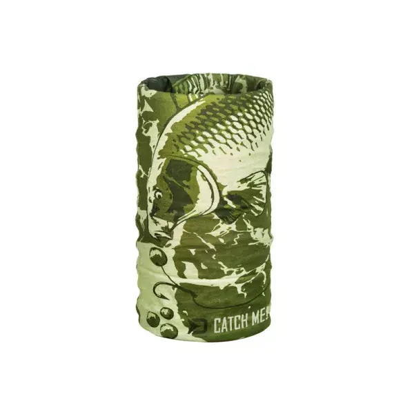 Soldes DELPHIN Bandana KARPFEN, Tissu multifonctionnel, vert, 101002187