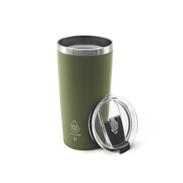 DELPHIN IsolaCUP, Mug thermique, 600 ml, vert, 101004011 Usine Directe
