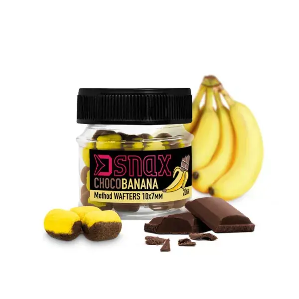 Prix Réduit DELPHIN D SNAX WAFT, Banane Chocolat, 20g